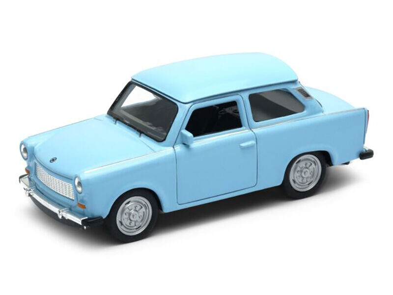 Welly Trabant 601 1:34 modrý